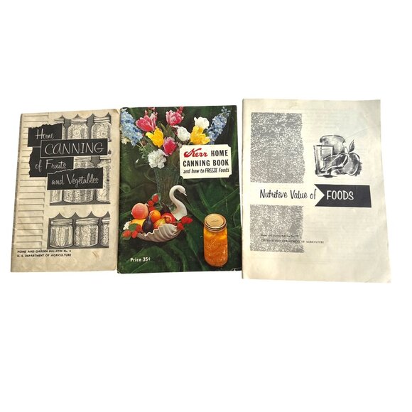 Vintage Cookbook Collection: Canning Preserving & Recipes Joys of Jello bundle - Picture 4 of 10